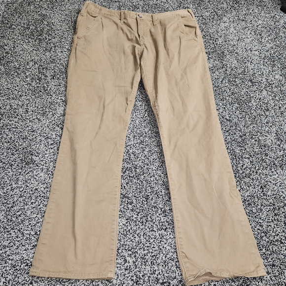 Bke Casuals Jake Straight Khaki Jeans Mens Size 38x30, Stretch, Dress Pants Work - Picture 1 of 10